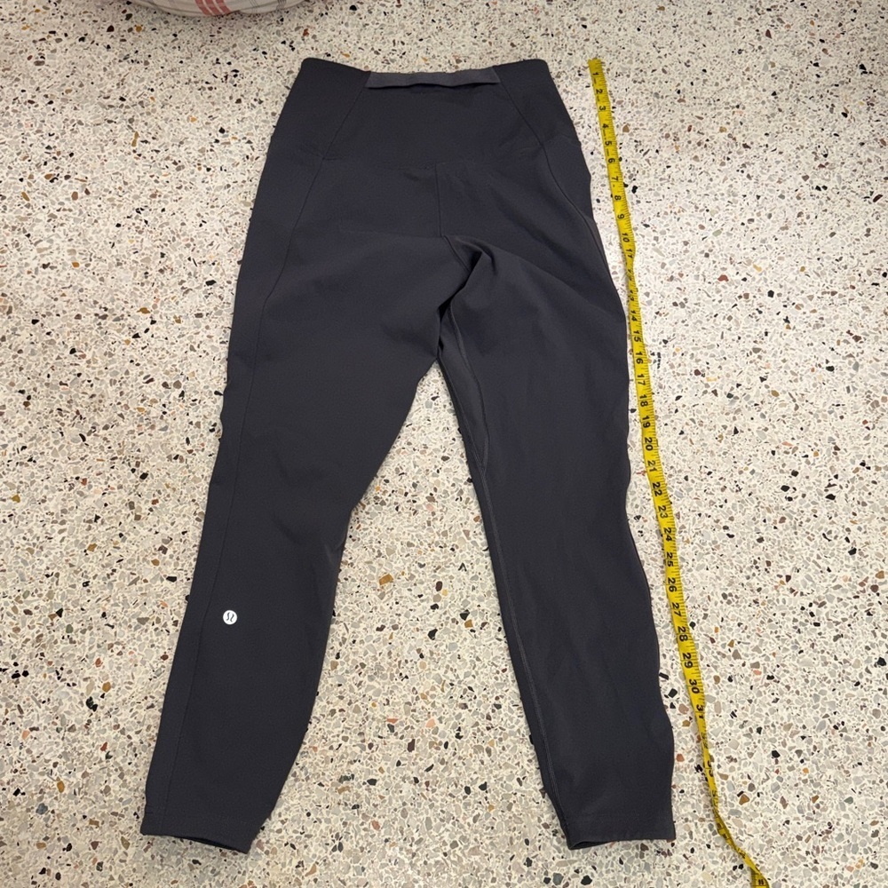 Lululemon Create your Calm 7/8 tight high rise leggings dark gray shadow 8 - Picture 5 of 6